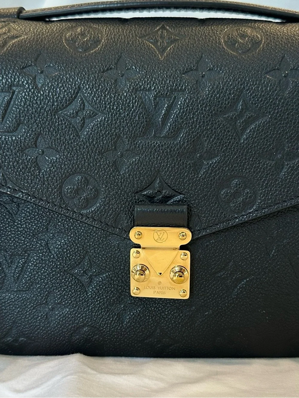 Louis Vuitton sleek black